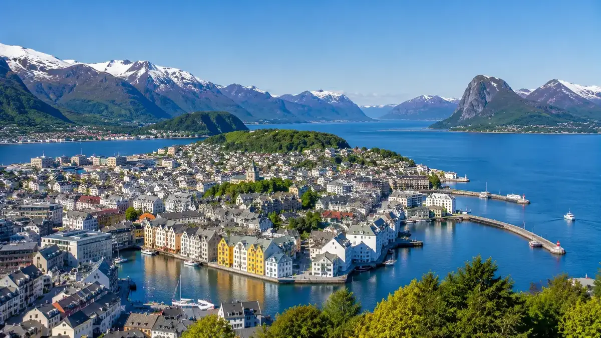 Ålesund – färjedestination
