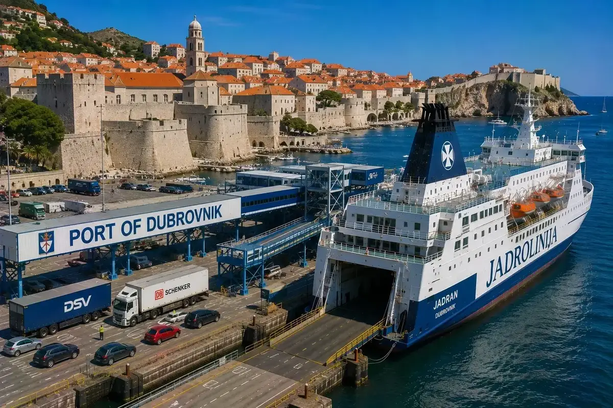 Dubrovnik – färjedestination