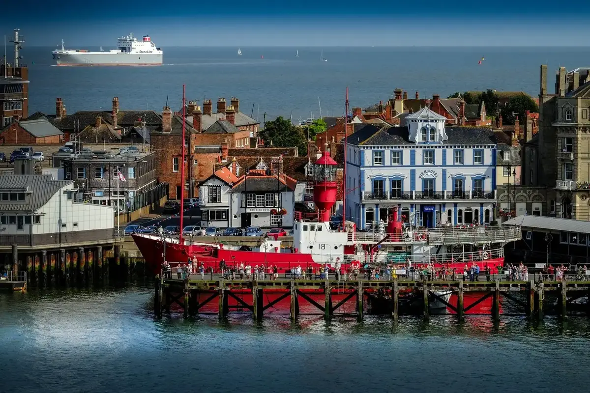 Harwich – färjedestination