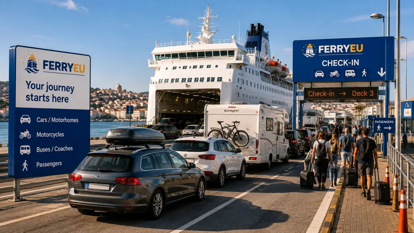 Adria Ferries – färjerederi och reseguide