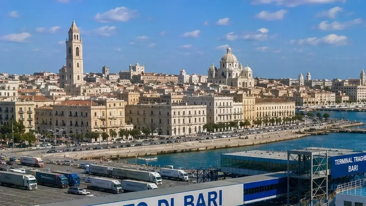 Färjeresa och hamninformation för Bari–Split