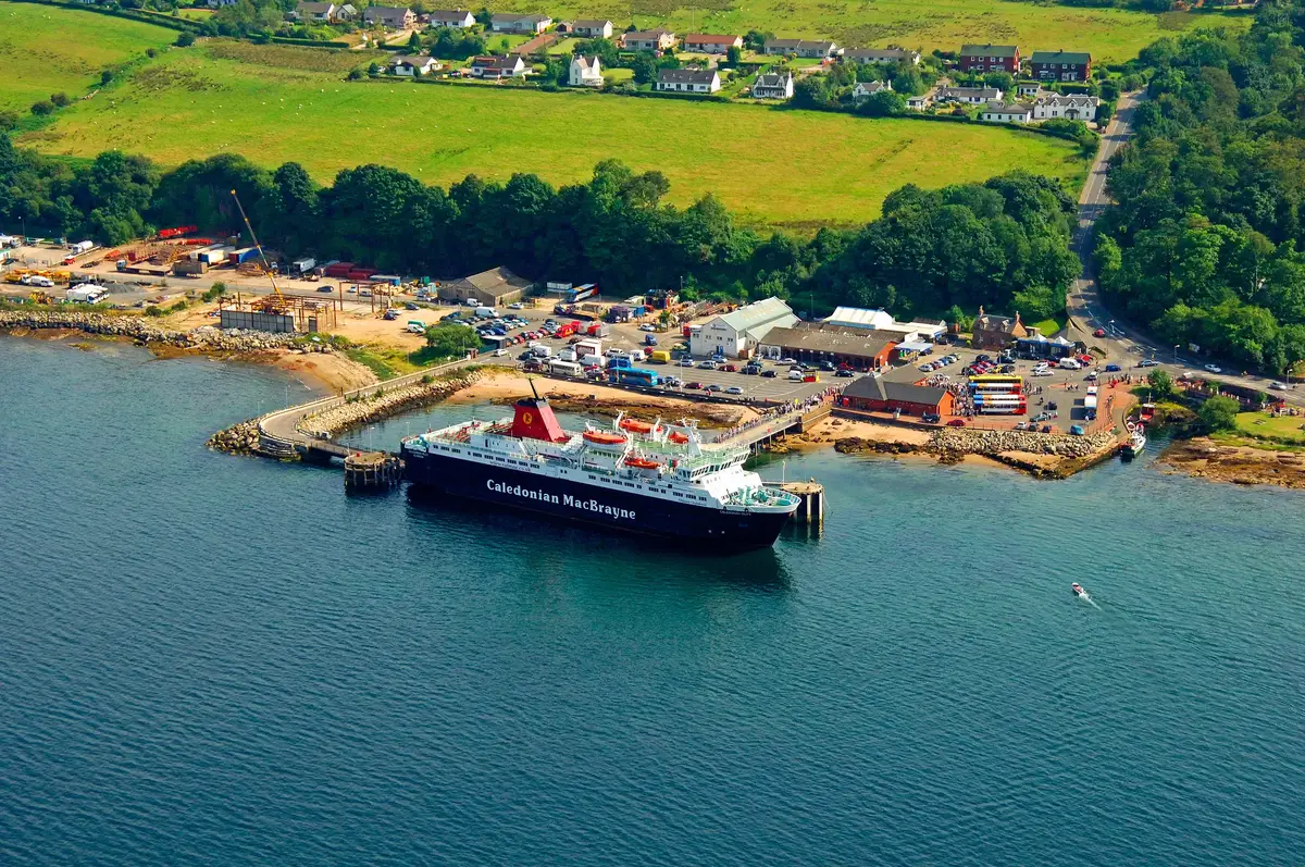 Färjedestination: Brodick