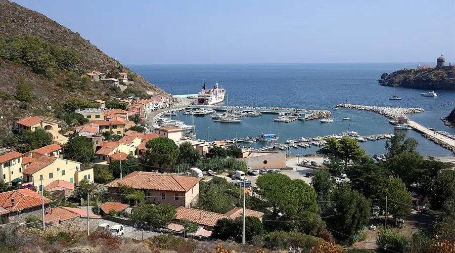 Färjedestination: Capraia