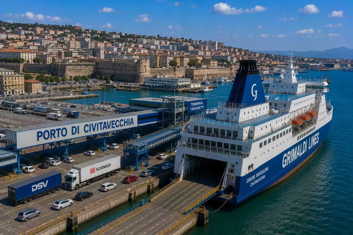 Färjeresa och hamninformation för Civitavecchia–Cagliari