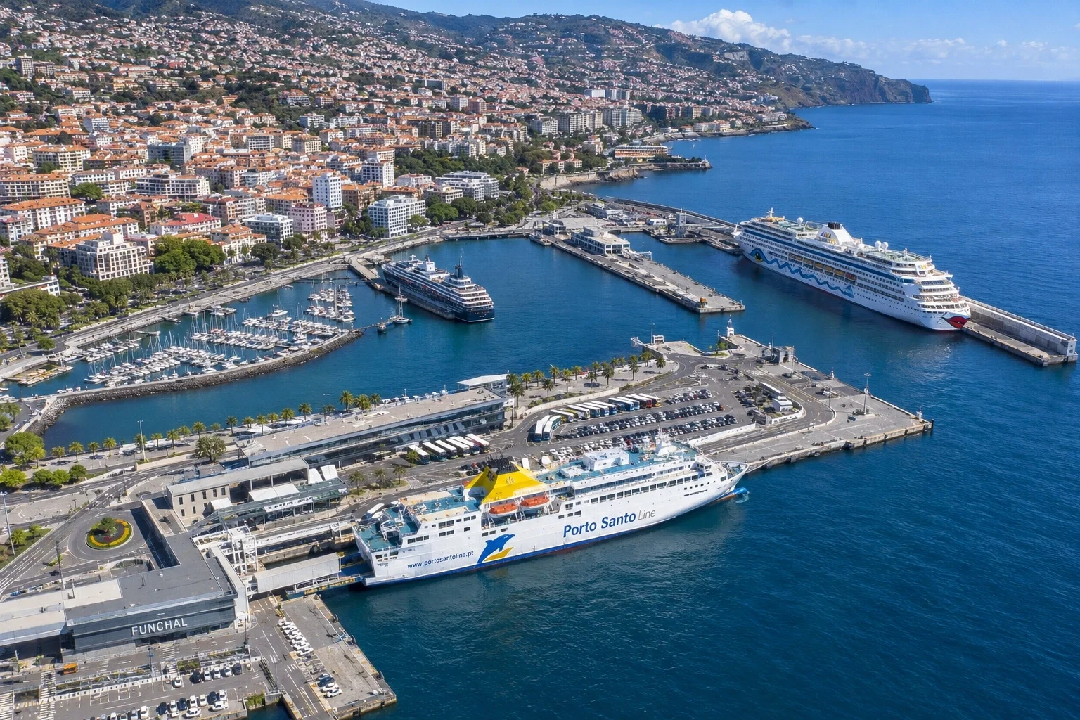 Funchal – färjehamn och destinationsguide