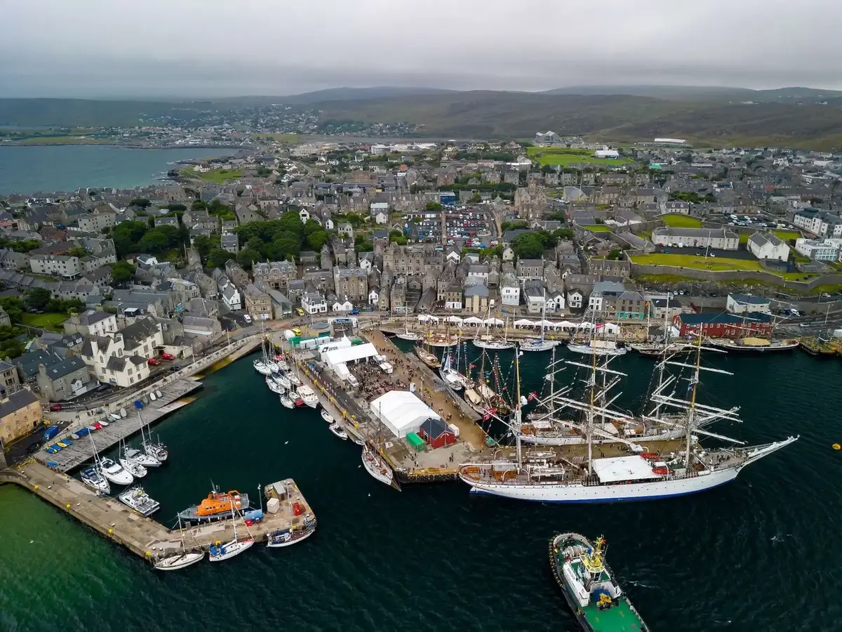 Färjedestination: Lerwick