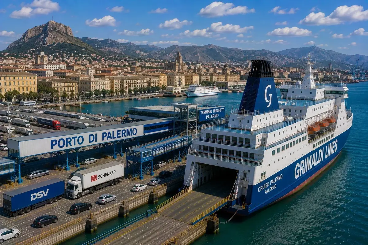 Färjeresa och hamninformation för Palermo–Ustica