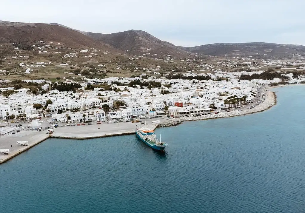Färjedestination: Paros