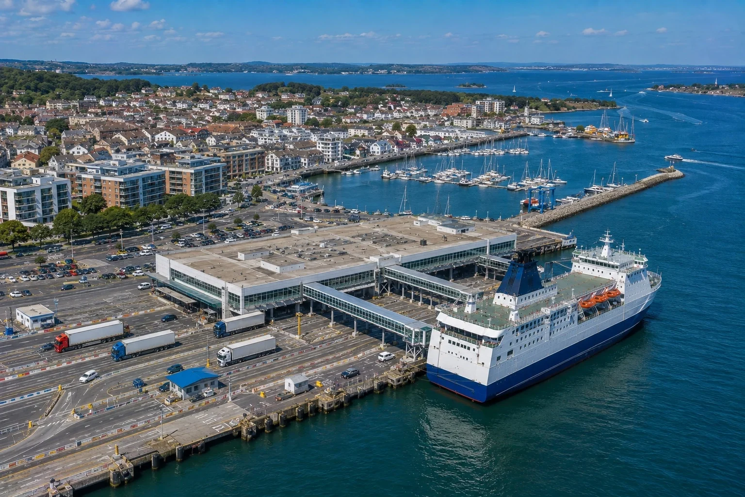 Färjeresa och hamninformation för Poole–St Malo