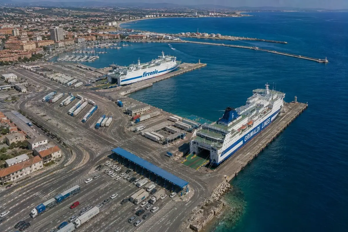 Färjeresa och hamninformation för Ajaccio–Porto Torres