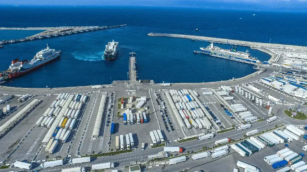 Färjedestination: Tangier Med