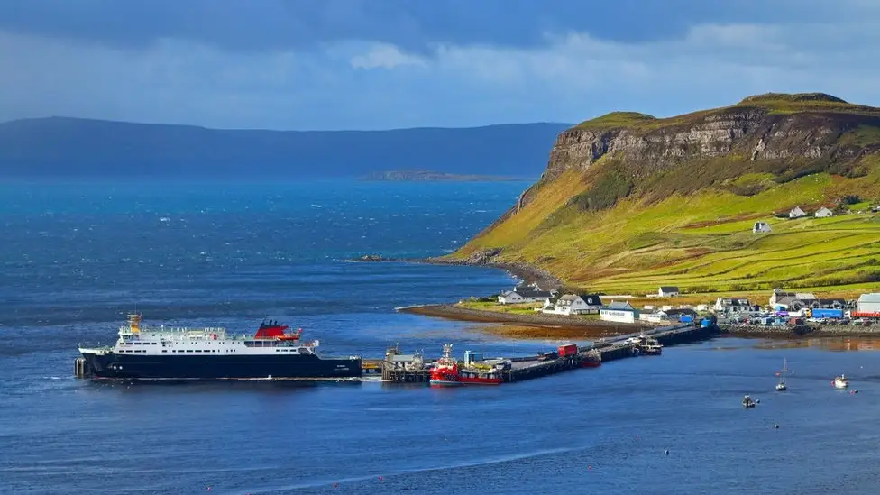 Färjedestination: Uig