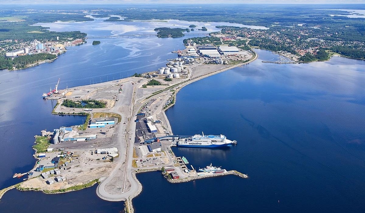 Färjehamnsområdet i Umeå, Sverige