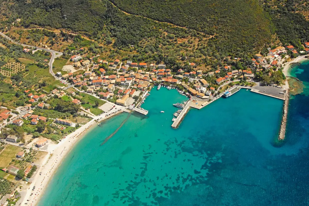 Färjedestination: Vasiliki Lefkada