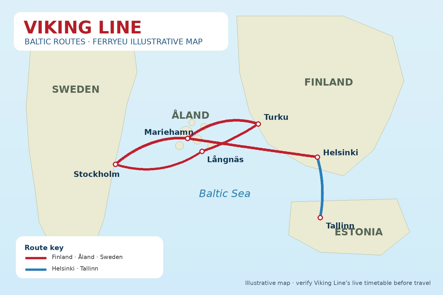 Viking Line – färjerederi och reseguide